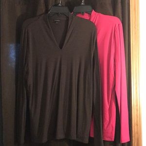 Talbots blouse - 2 for one - Size xl